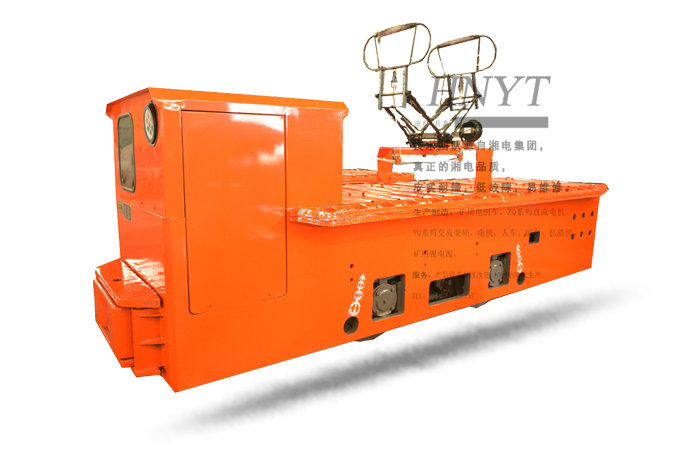 山西CJY7噸架線式窄軌礦用電機車