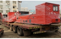 8噸雙駕駛室湘潭電機車發往新疆某銅礦